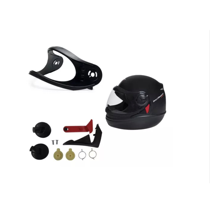 Kit Reparo Com Pala Capacete San Marino Speed Moto Taurus
