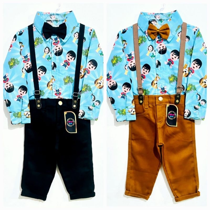 CONJUNTO TEMÁTICO BENTO E TOTÓ COLEÇÃO INVERNO ROUPA INFANTIL