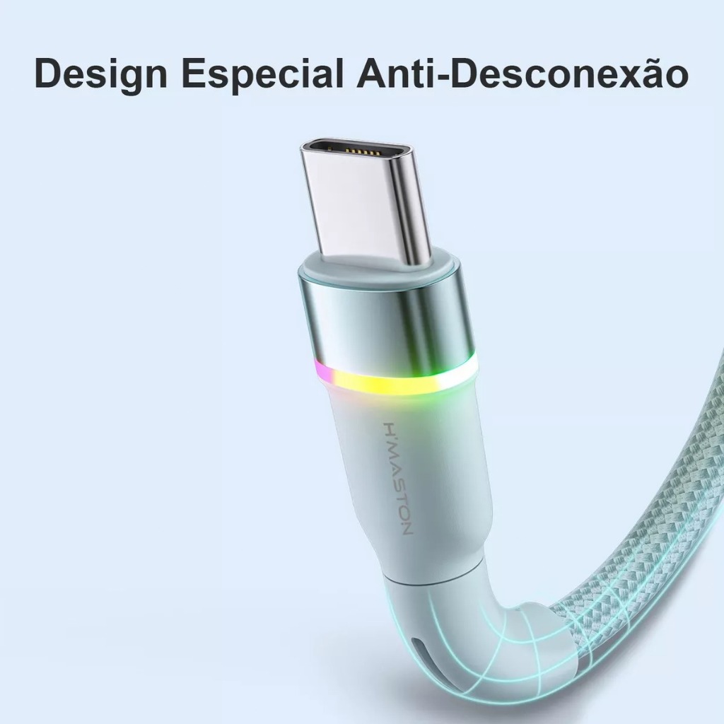 Detalhes do H'maston HB03 Cabo Carregador Usb Original 4.1A Para iPhone Lightning