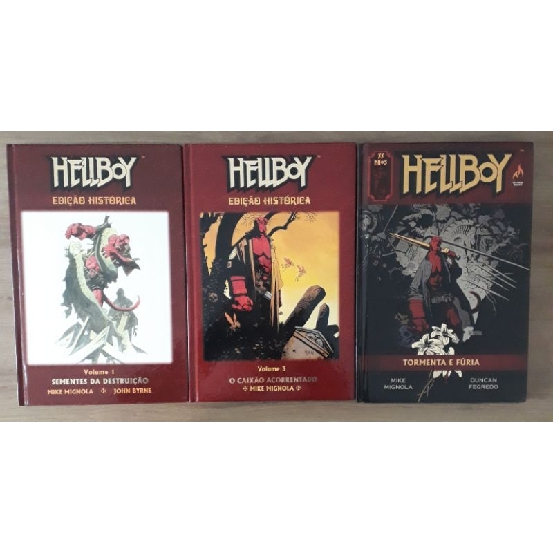 Hellboy Edição Histórica - Escolha uma hq