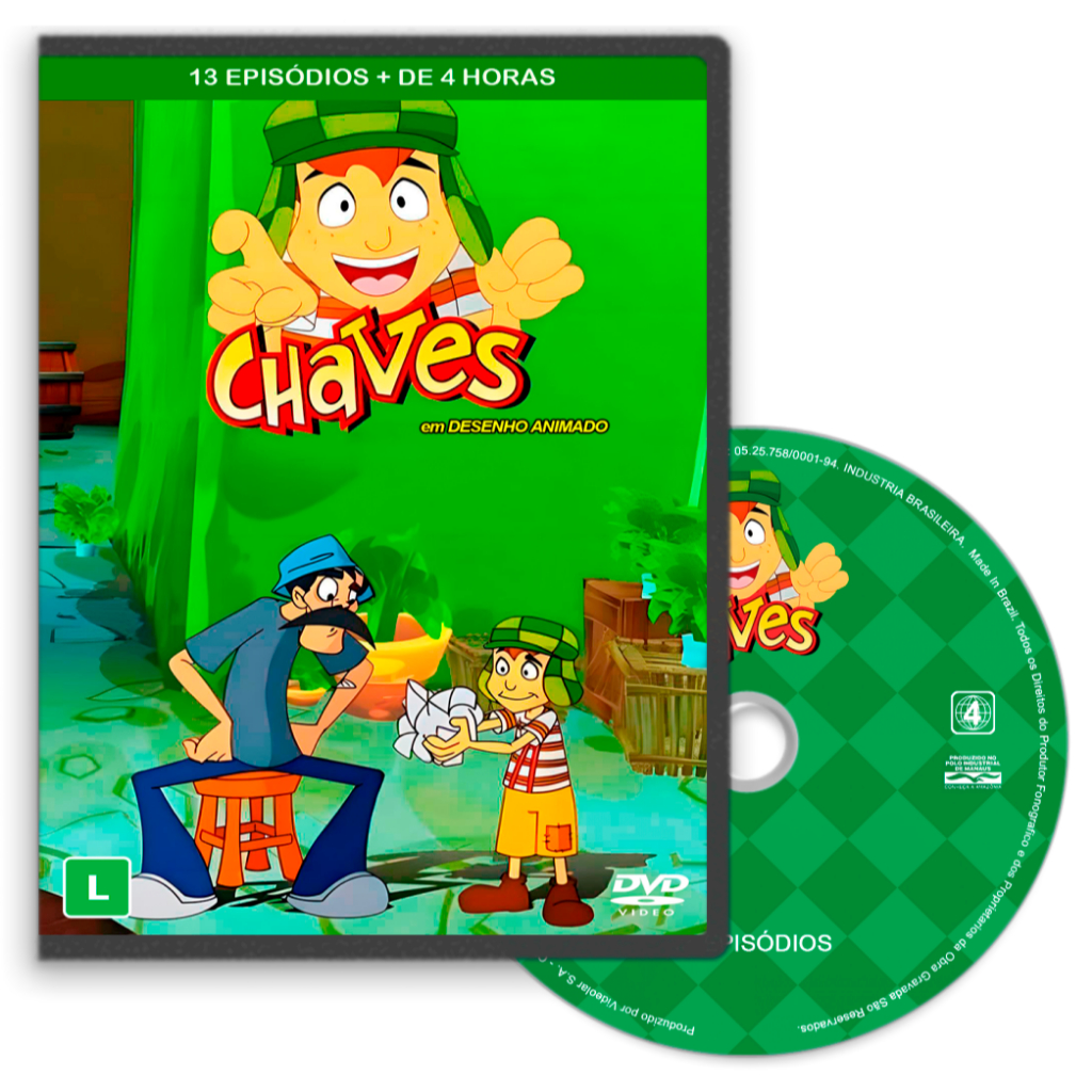 Dvd Chaves Desenho Animado: Onde Comprar | BuscaProdutos