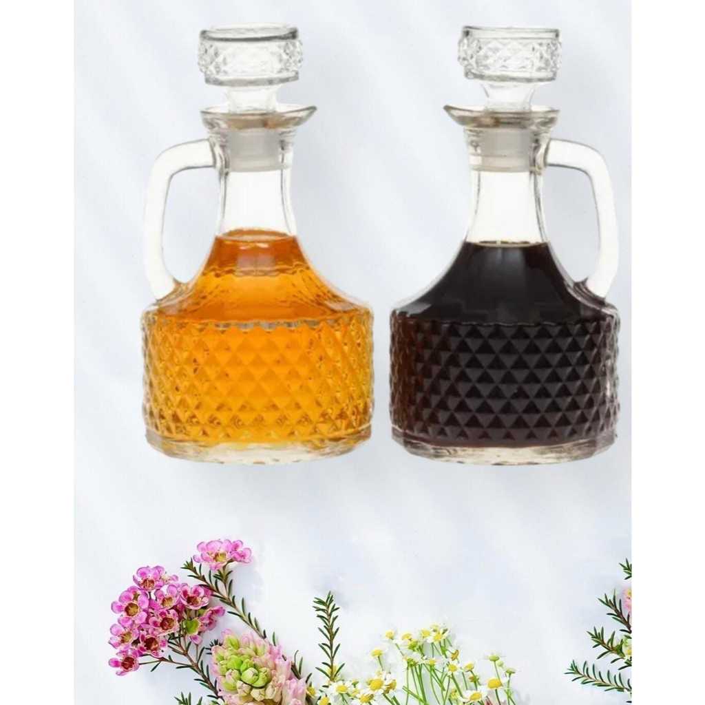 Garrafa galheteiro para azeite  com tampa  de vidro.1 ou 2 pcs 400ml cd em Oferta na Shopee
