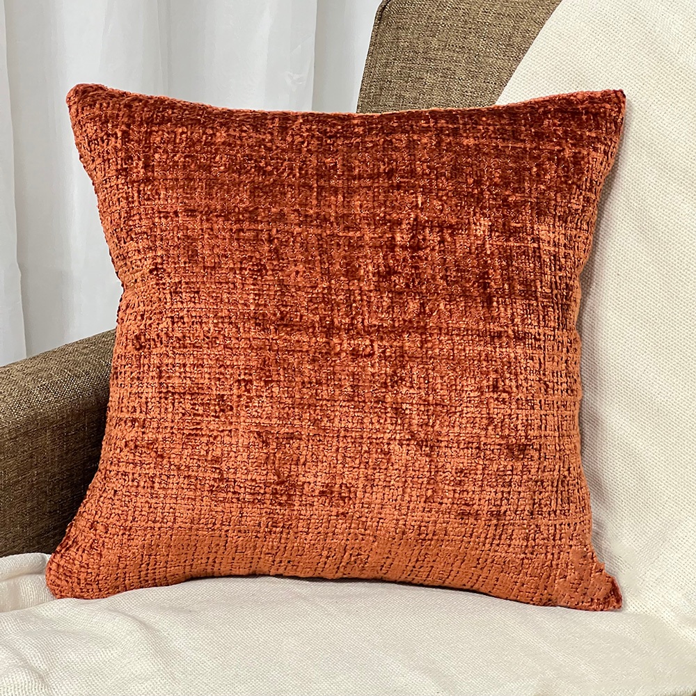 Capa de Almofada Avulsa Boucle Buclê Super Macia 45cm x 45cm Casa Sala Quarto Sofá Poltrona Luxo