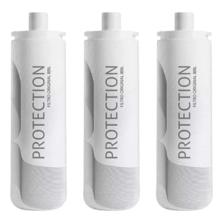 Kit 3 Filtro Refil Purificador De Água Ibbl Protection Cz+7