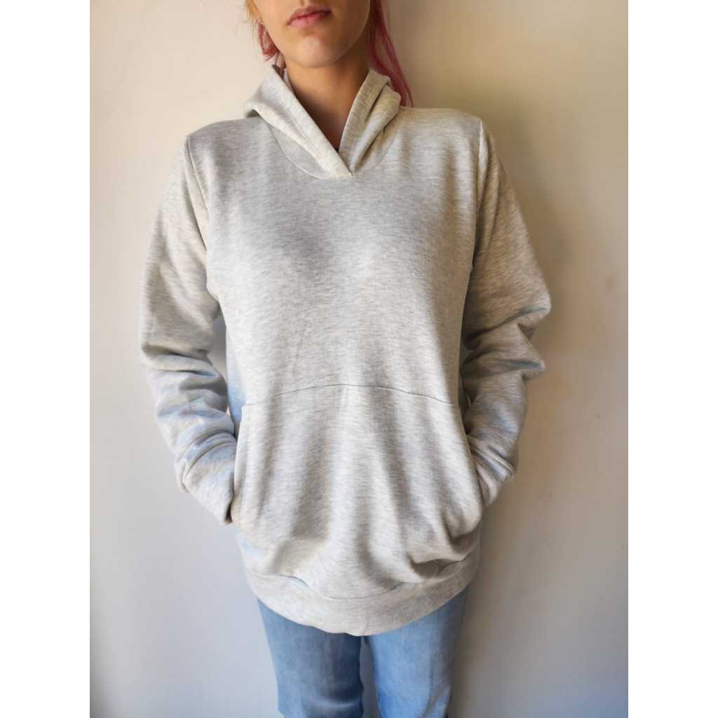 Moletom Liso Feminino Blusa De Frio Flanelado Casaco de moleton Blusa Moletom Canguru