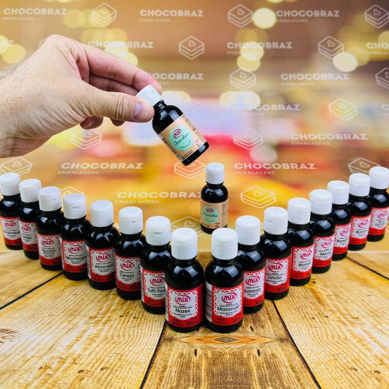 1~5 Essência Aroma Mix 30 ml Sabores a Escolha// em Oferta na Shopee