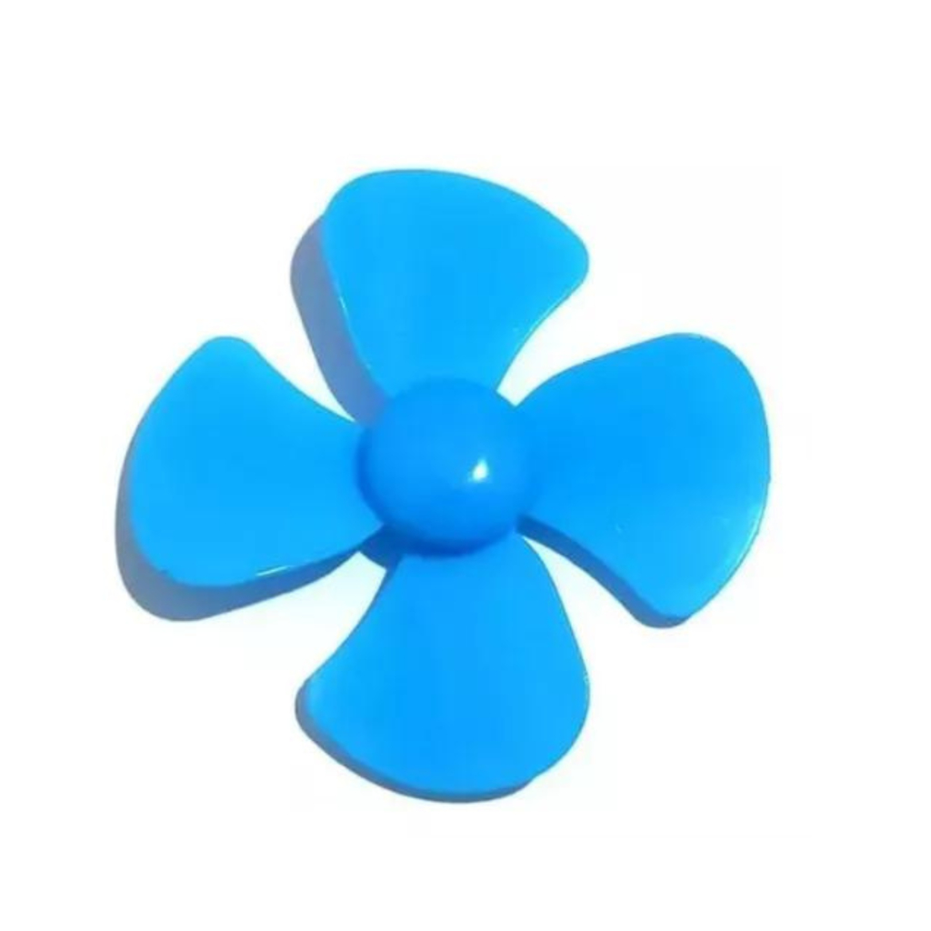Micro Hélice Azul Para Motor Dc 130 [ CÓDIGO 8A ] — imagem 2 de 2