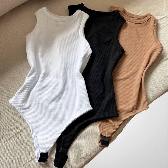 Body Feminino Atena Regata Básico Fechado Texturizado Anaruga Moda Confortável