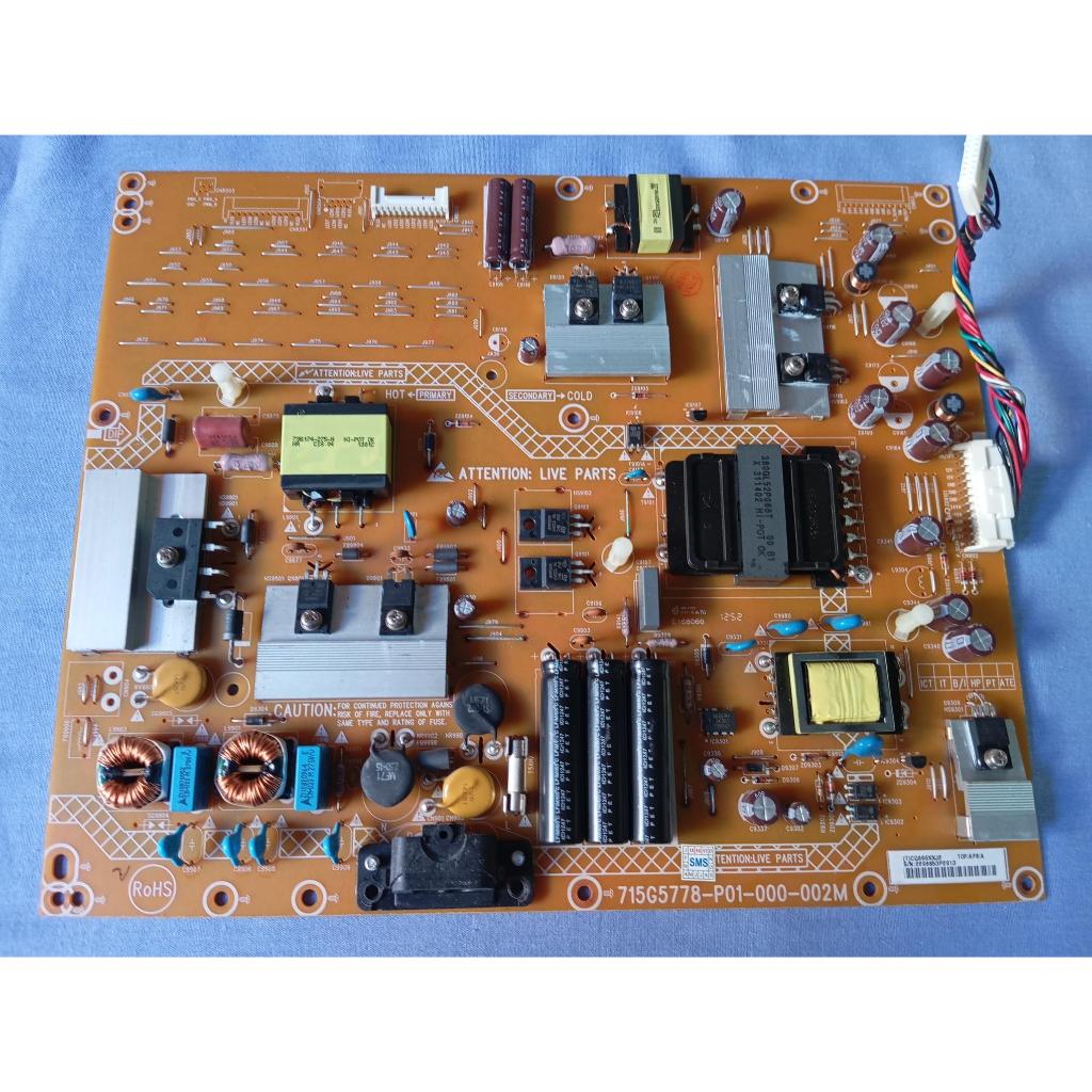 Placa da Fonte Tv Philips  42pfl5508g/78  42pfl5008g/78  715G5778-P01-000-002M  SEMI NOVA