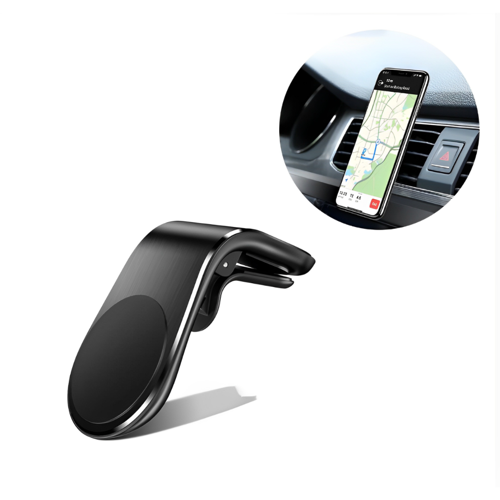 Suporte Celular Automotivo Universal Magnético Ar Condicionado Imã Veicular Carro 360° Car Holder