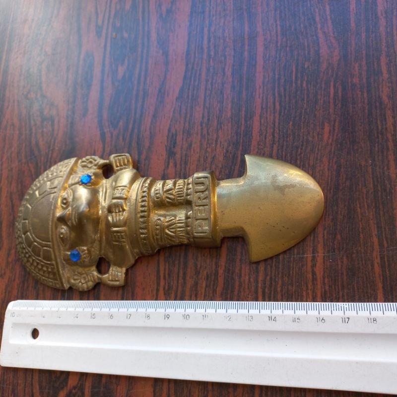 Faca Tumi Simbolo Do Peru Inca 15 Cm