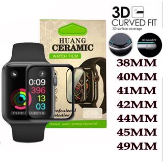 Película De Gel 3D-/9D Relógio Apple Watch 38mm 40mm 41mm 42mm 44mm 45MM 49mm F8 F9 X6 X7…