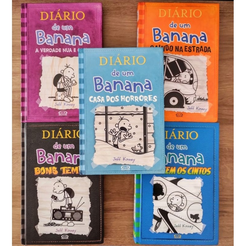Coleção Diário de um Banana - CAPA DURA (Escolha um número)