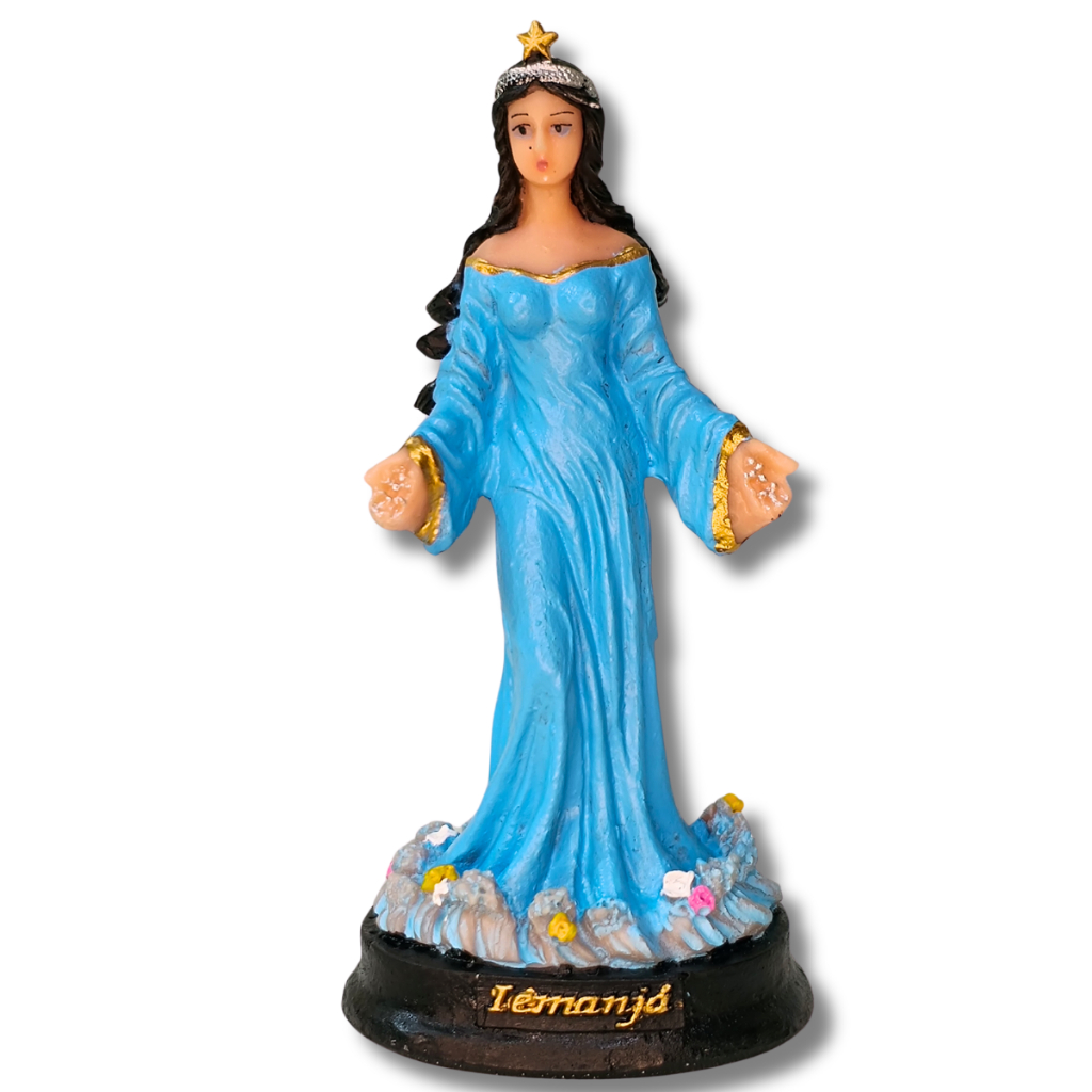 Estatua Imagem Iemanjá Rainha Mar Odoya Candomble Umbanda Religiao Espiritismo