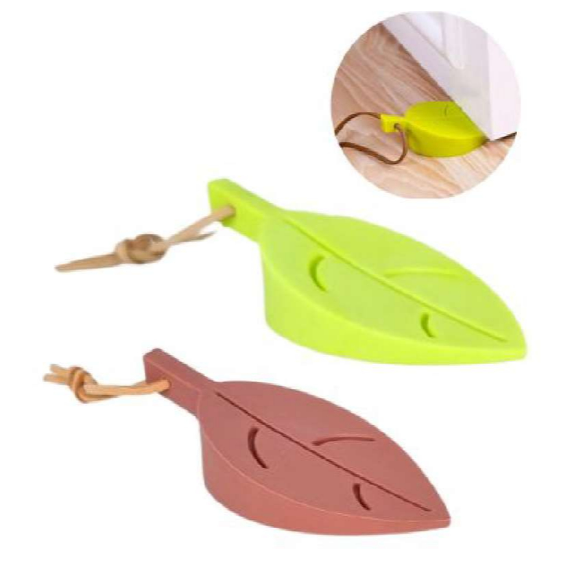 Kit 2 Aparador Peso Porta Silicone Formato Folha Top0866