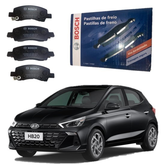 Pastilha De Freio Dianteira Hb20 1.0 Limited 2022 2023 em Oferta na Shopee