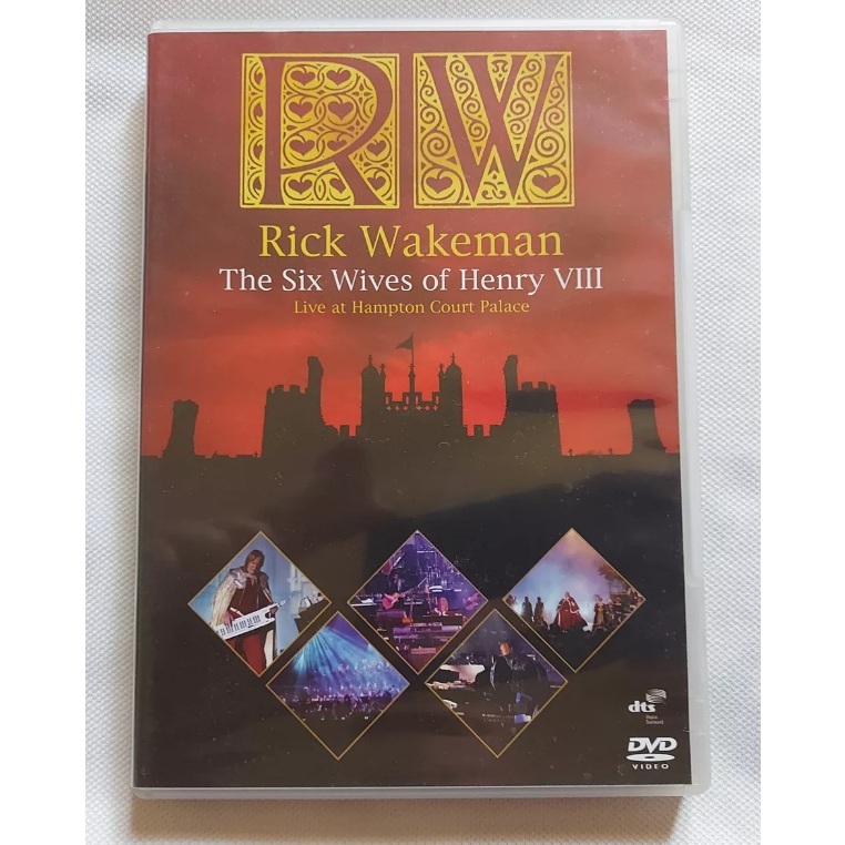DVD Rick Wakeman - The Six Wives Of Henry VIII - Live At Hampton Court Palace