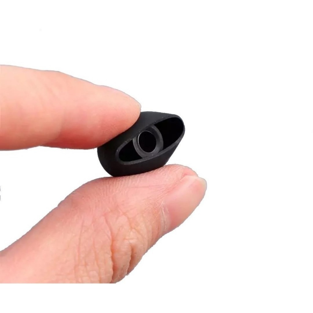 Kit 12 Peças Borracha Borrachinha Fone De Ouvido Macia Flexível Silicone - detalhe