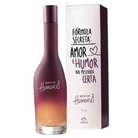 Natura Química de Humor Colônia Desodorante Feminina 75 ml