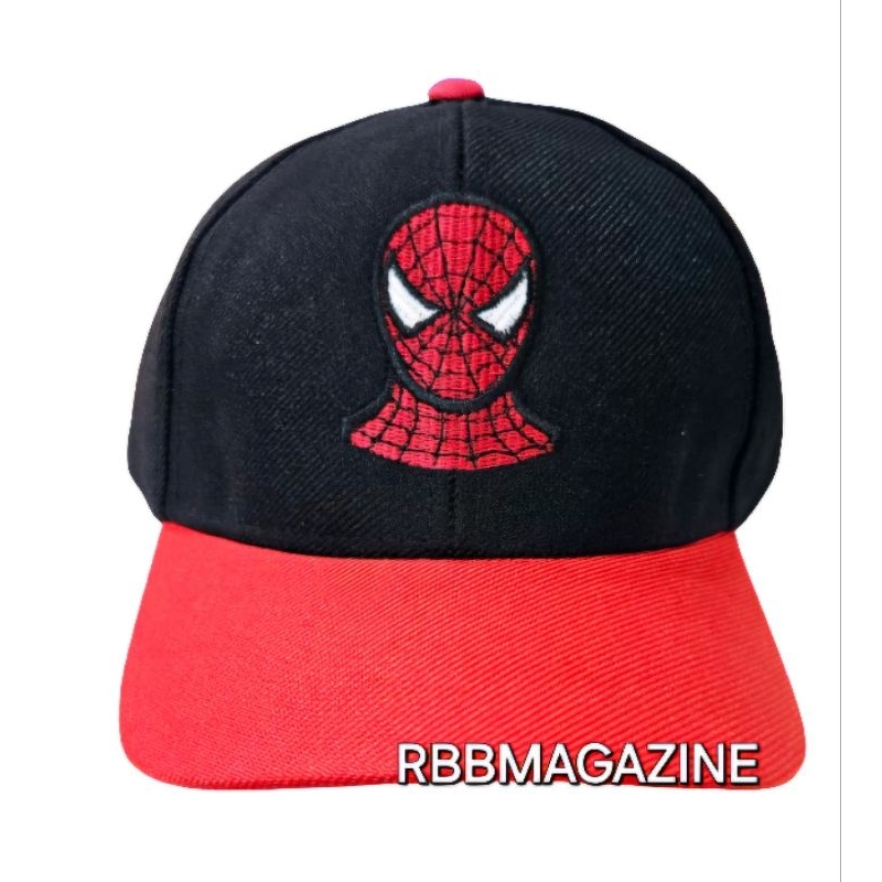 Boné infantil Homem aranha, Spiderman e sonic bordado premium