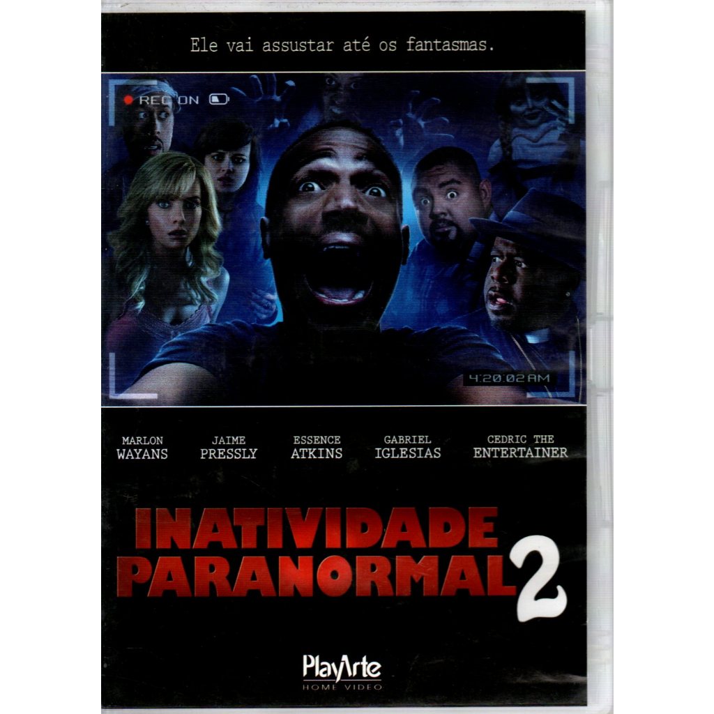 DVD Inatividade Paranormal 2