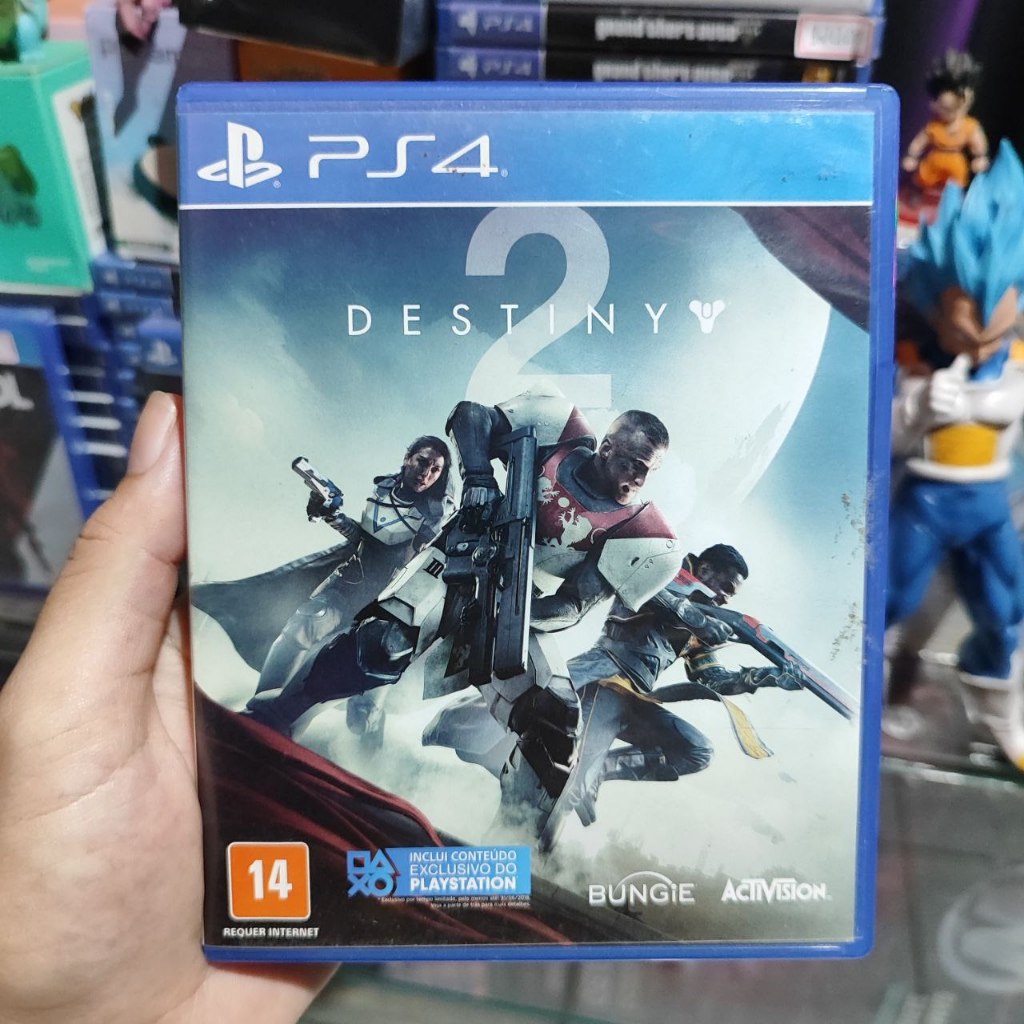 Jogo Destiny 2 em Midia Fisica PS4 Usado Semi-novo