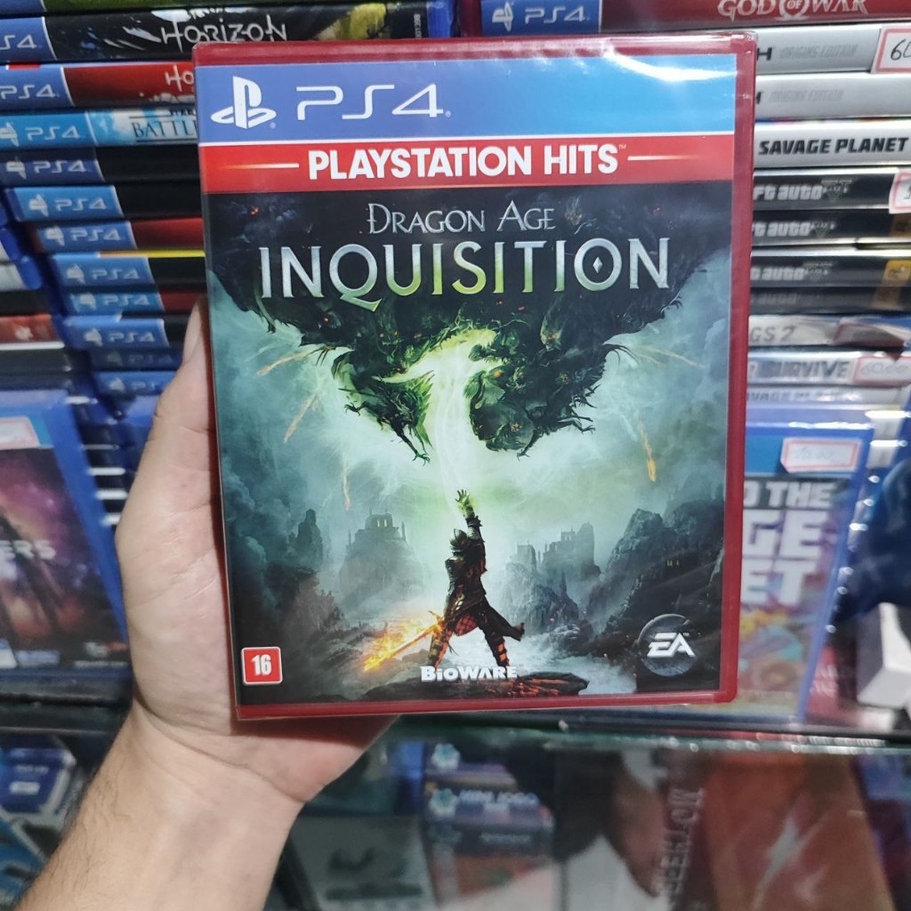 Jogo PS4 Dragon Age Inquisition Midia Fisica Lacrada