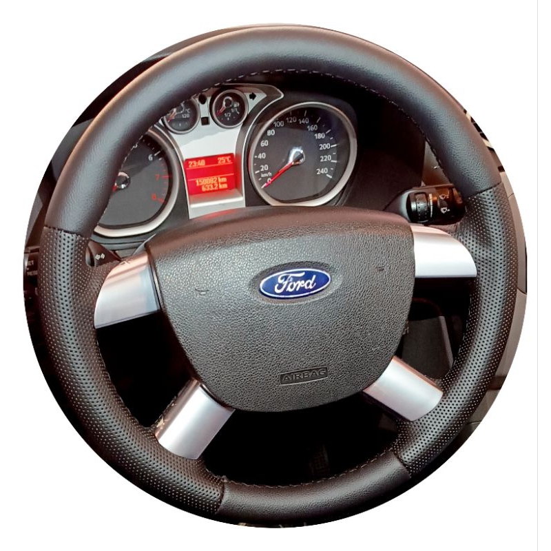 Capa De Volante Costurada Ford Focus 2012 em Oferta na Shopee