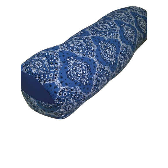 Imagem Bolster Yoga-60x18-Fechado-Fibra Siliconada-Fibra Antialérgica-Lavável