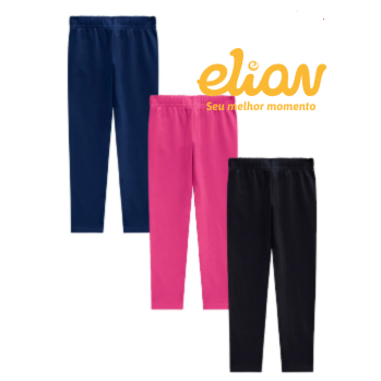 Legging Infantil Lisa- Elian- Várias cores em Oferta na Shopee