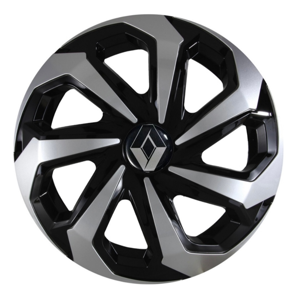 CALOTA ESPORTIVA PARA RENAULT LOGAN, CLIO ARO 14, ARO 15, MARCA ELITTE MODELO SPIDER LANÇAMENTO ( JOGO).