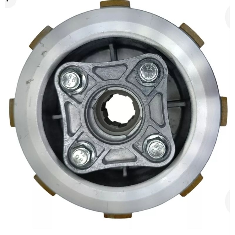 EMBREAGEM COMPLETA PARA MOTO HONDA 125 88/94 - 120 fan 05/08- NXR 120 bros KS/ES 03/05- CBX 150 aero 90/93- XLR 125 96/03