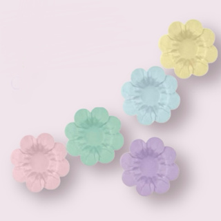 50~250 FORMINHAS CANDY COLORS PARA DOCES MODELO FLOR MARGARIDA em Oferta na Shopee