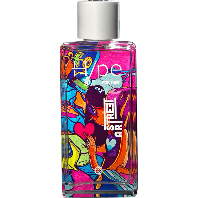 Perfume Feminino Hype Street Art For Her 100ml Hinode Original