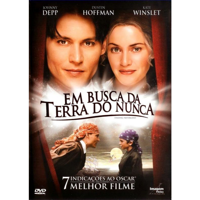 Poster Em Busca da Terra do Nunca - Filme - Em busca da terra do nunca