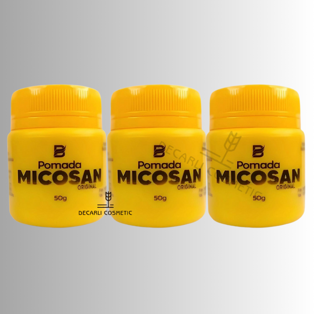 3 UN Pomada Micosan Original - Para Micoses e Clareador de Manchas 50g em Oferta na Shopee