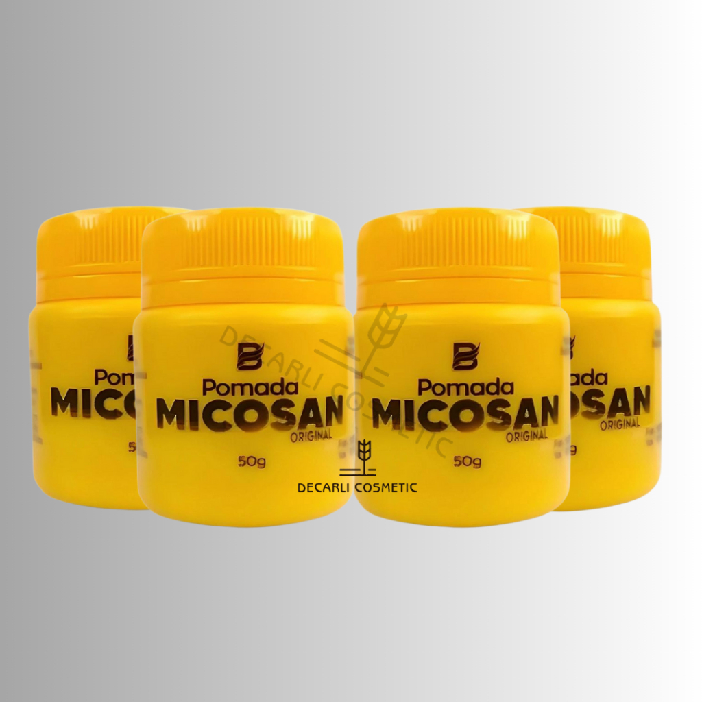 4 UN Pomada Micosan Original - Para Micoses e Clareador de Manchas 50g