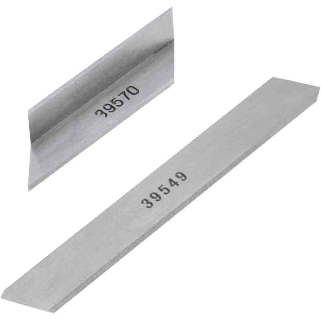 02 Facas Superior Inferior Overlock Union Special 39500 Tatuzinho