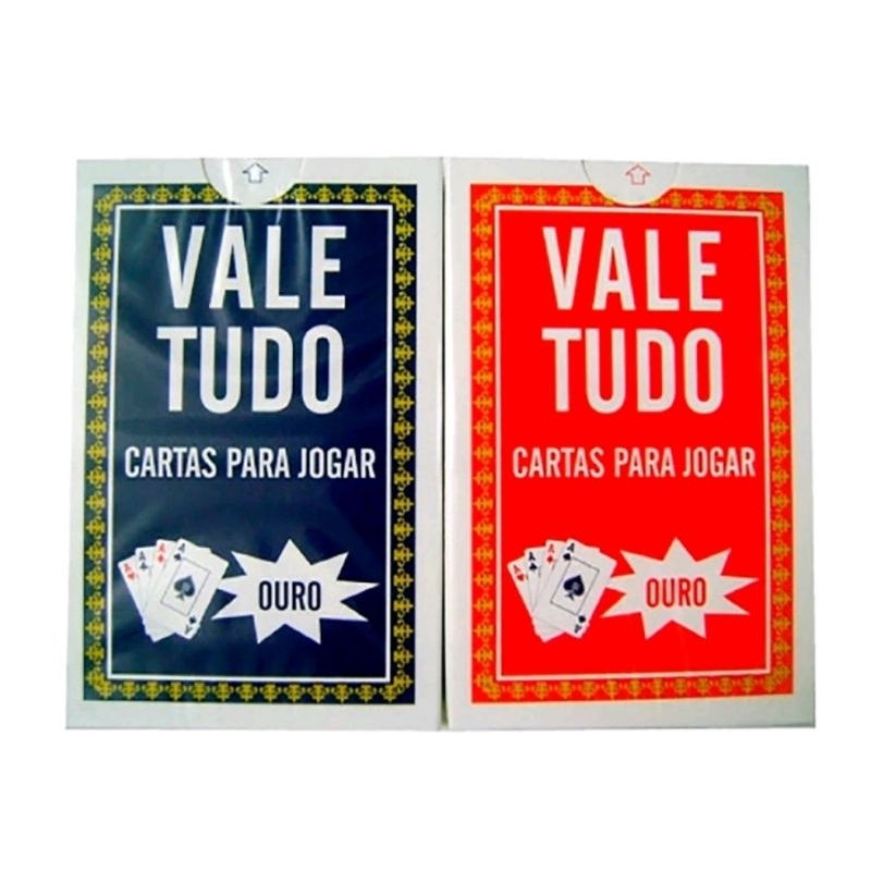 Baralho Vale Tudo Original Copag Cartas para Jogar no Lazer c/1