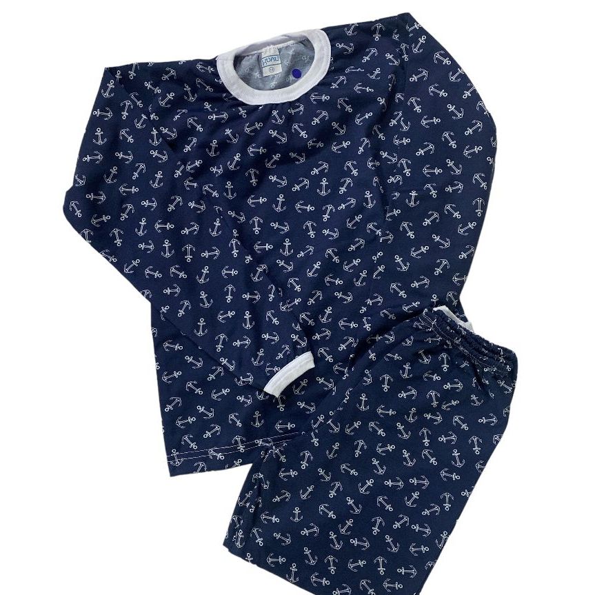 Pijama Conjunto Infantil 100% Algodão Menina Inverno Estampas Sortidas Tamanho 2 ao 16