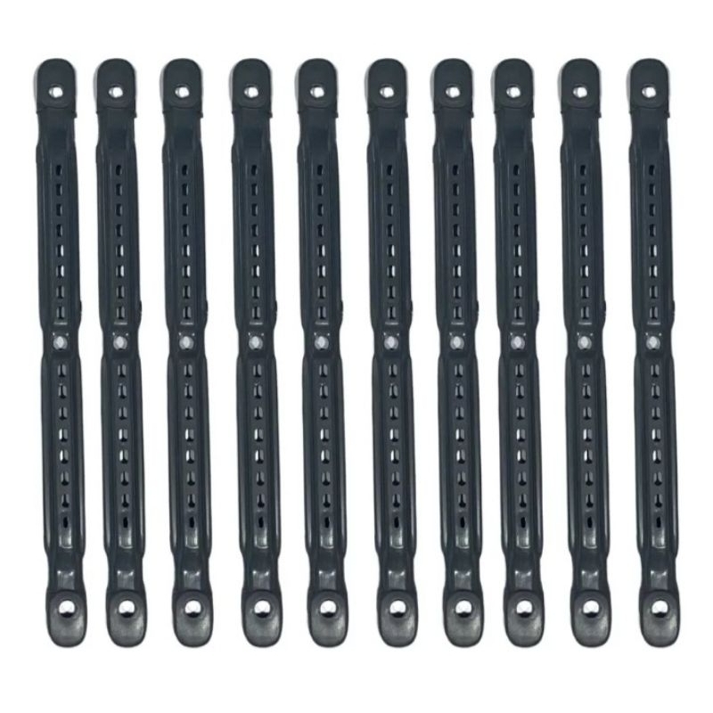Kit 10 Enrolador de Linha 19cm Para Vara Telescópica Vara de mão