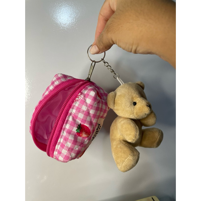 Mini Necessaire Chaveirinho Box, Porta Moedas, Chaves, Batom, Maquiagem, Essenciais em Oferta na Shopee