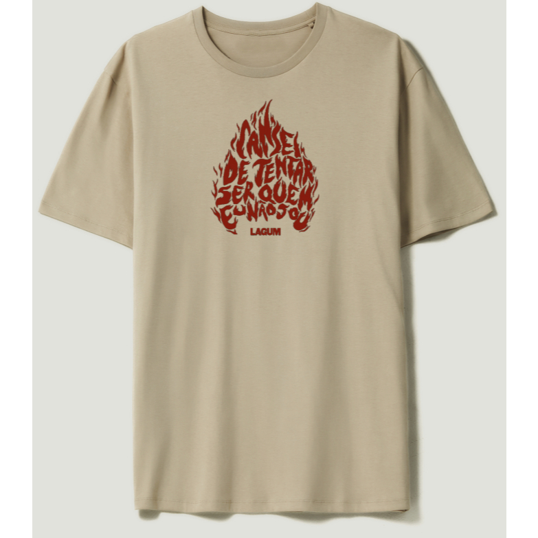 Camiseta Lagum PONTO DE VISTA - Depois do fim  (ALGODÃO)