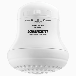 Ducha Maxi Ultra Lorenzetti 3200W 4600W 5500W para 127V ou 220V em Oferta na Shopee