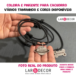 Coleira para Cachorro Pet Colar para Cachorro fêmea Macho Shitzu Pug em Oferta na Shopee