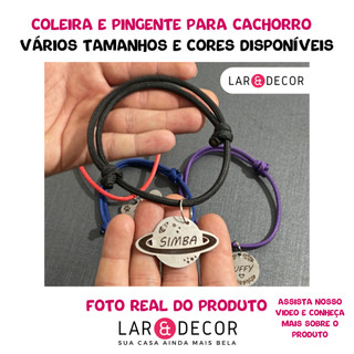 Coleira para Cachorro Acessório para Roupinha de cachorro Pug Shitzu Golden