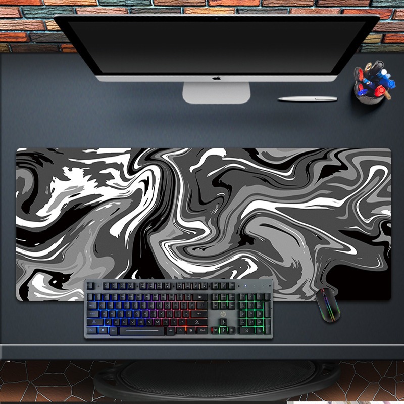 Mouse Pad Gamer Speed 90x40cm Antiderrapante Emborrachado com Precisão e Borda Costurada em Oferta na Shopee