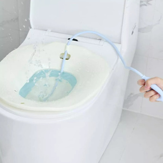 Bacia Para Banho De Assento Dobrável Azul em Oferta na Shopee