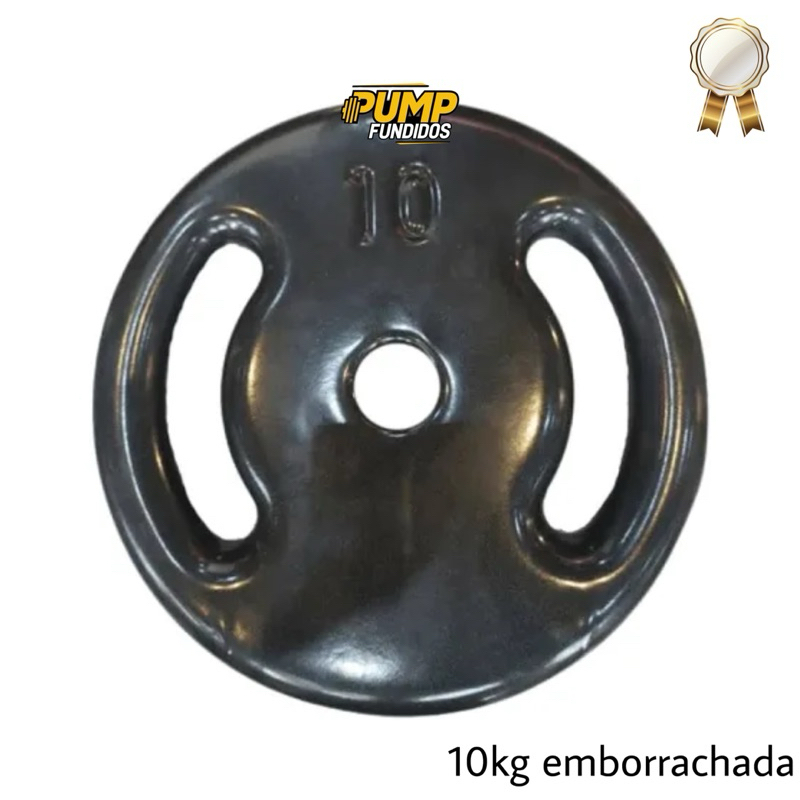 ANILHA 10KG EMBORRACHADA UNI