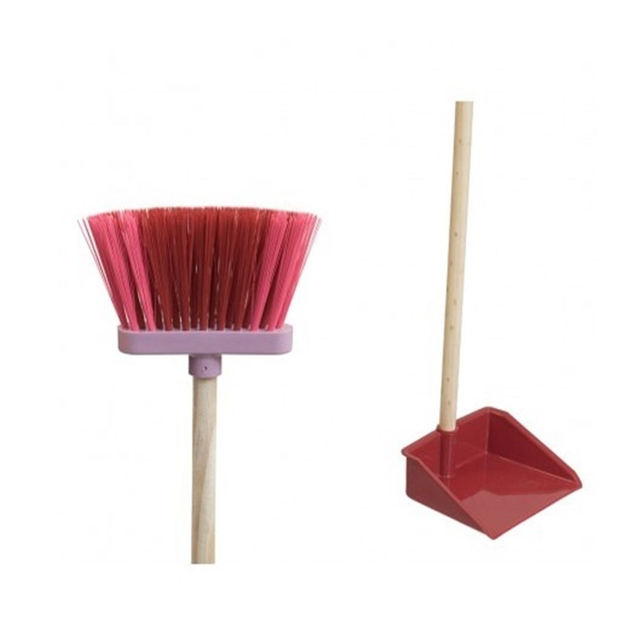 Kit Limpeza Infantil Brinquedo Vassoura com Pa